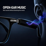 AI Smart Glasses with Open-Ear Audio, Bluetooth 5.6 & Photochromic Lenses