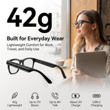 AI Smart Glasses with Camera, 4K Video & Real-Time Translation