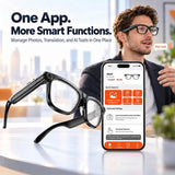 AI Smart Glasses with Camera, 4K Video & Real-Time Translation